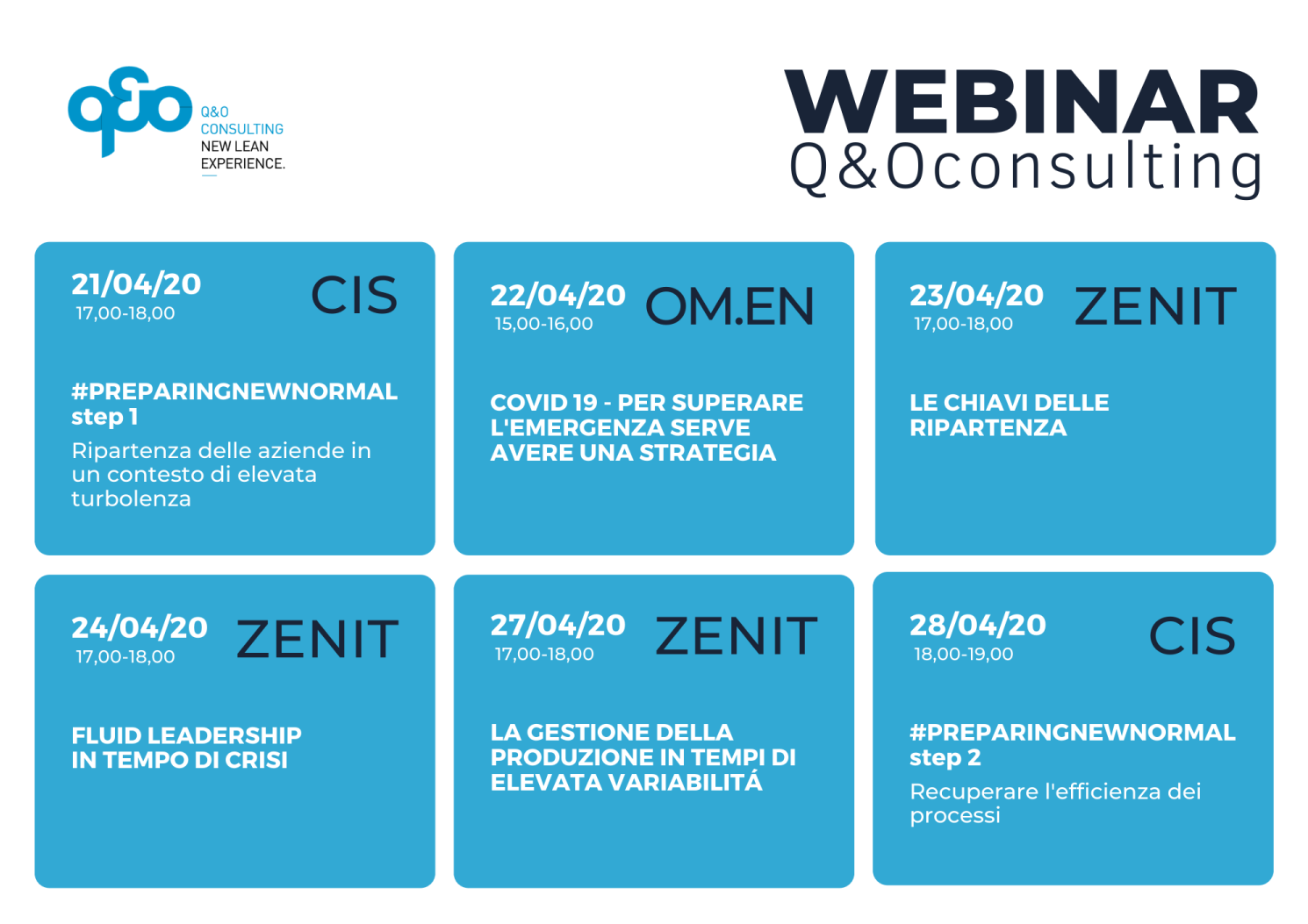 I nostri WEBINAR